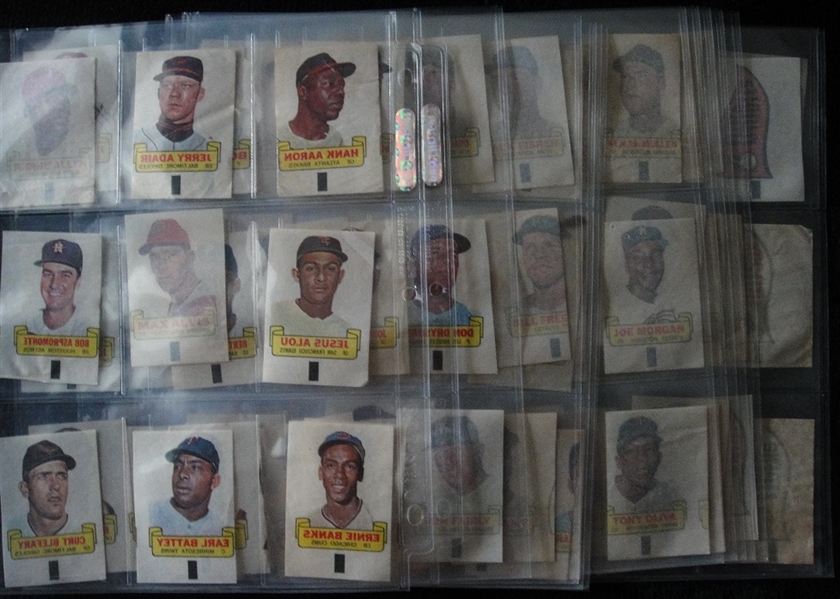 1966 Topps Rub-Offs Complete Set of 120