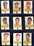 1966 Topps Rub-Offs Complete Set of 120