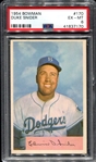 1954 Bowman #170 Duke Snider PSA 6