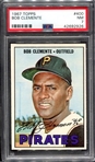 1967 Topps #400 Bob Clemente PSA 7