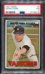 1967 Topps #5 Whitey Ford PSA 7