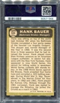 1967 Topps #534 Hank Bauer PSA 8