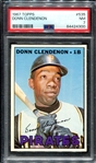 1967 Topps #535 Donn Clendenon PSA 7
