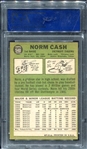 1967 Topps #540 Norm Cash PSA 7