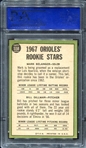 1967 Topps #558 Orioles Rookies M. Belanger/B. Dillman PSA 7