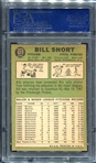 1967 Topps #577 Bill Short PSA 8