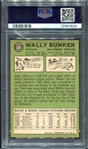1967 Topps #585 Wally Bunker PSA 7