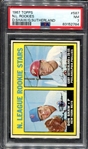 1967 Topps #587 N. L. Rookies PSA 7
