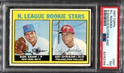 1967 Topps #587 N. L. Rookies PSA 7