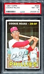 1967 Topps #595 Cookie Rojas PSA 8