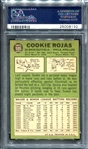 1967 Topps #595 Cookie Rojas PSA 8