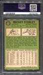 1967 Topps #607 Mickey Stanley PSA 6