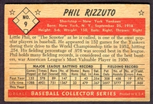 1953 Bowman Color #9 Phil Rizzuto