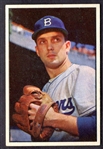 1953 Bowman Color #12 Carl Erskine