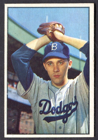1953 Bowman Color #14 Billy Loes
