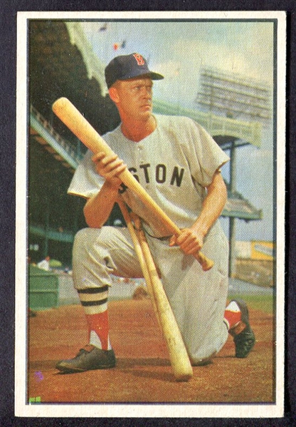 1953 Bowman Color #25 Hoot Evers