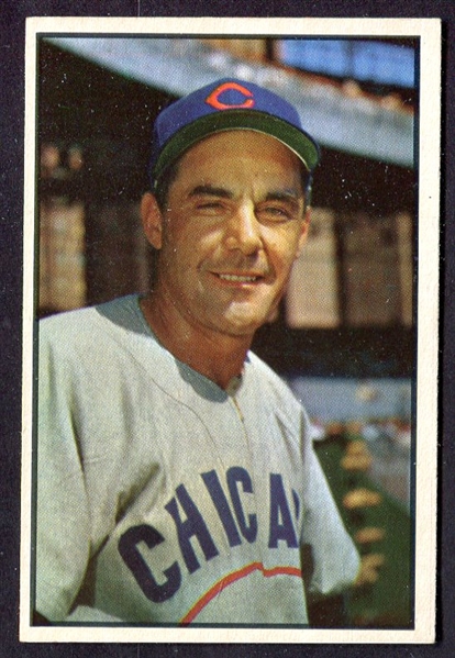 1953 Bowman Color #30 Phil Cavaretta