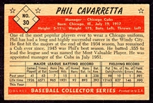 1953 Bowman Color #30 Phil Cavaretta