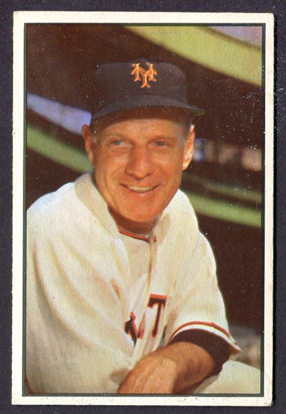 1953 Bowman Color #55 Leo Durocher 