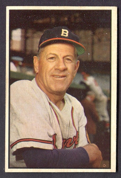 1953 Bowman Color #69 Charlie Grimm
