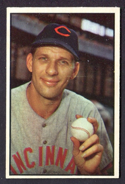 1953 Bowman Color #87 Harry Perkowski