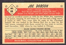 1953 Bowman Color #88 Joe Dobson
