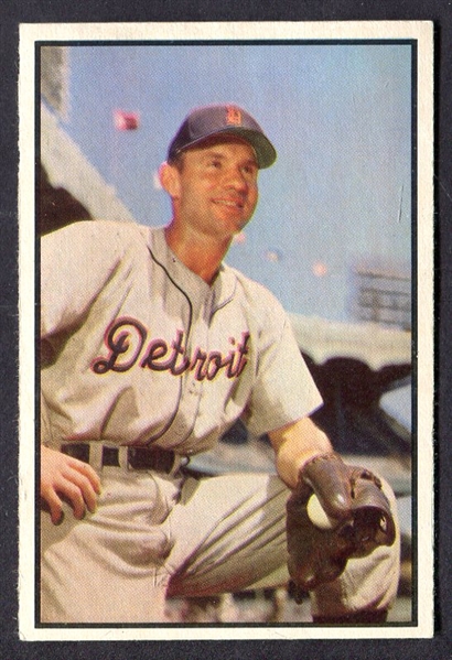 1953 Bowman Color #91 Steve Souchock