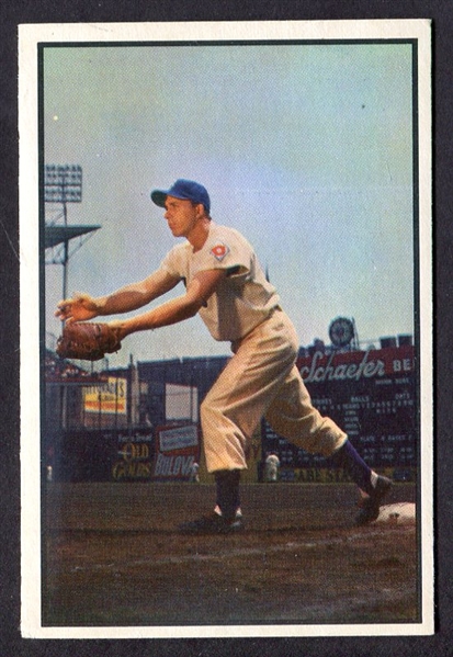 1953 Bowman Color #92 Gil Hodges 