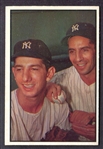 1953 Bowman Color #93 Rizzuto / Martin