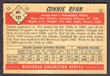 1953 Bowman Color #131 Connie Ryan