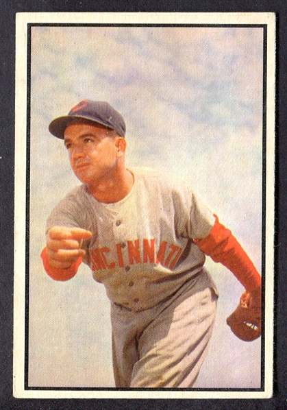 1953 Bowman Color #138 Bubba Church