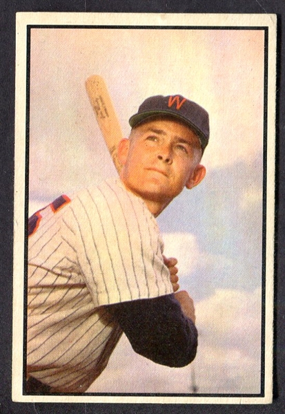 1953 Bowman Color #139 Pete Runnels