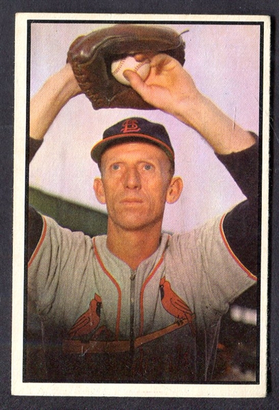 1953 Bowman Color #140 Alpha Brazle
