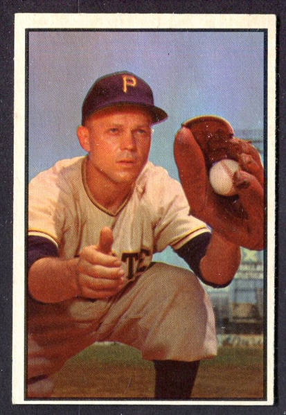 1953 Bowman Color #147 Clem Koshorek