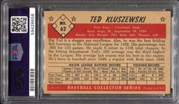 1953 Bowman Color #62 Ted Kluszewski PSA 6