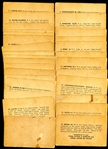 1940 Tydol Airplanes 31 Different