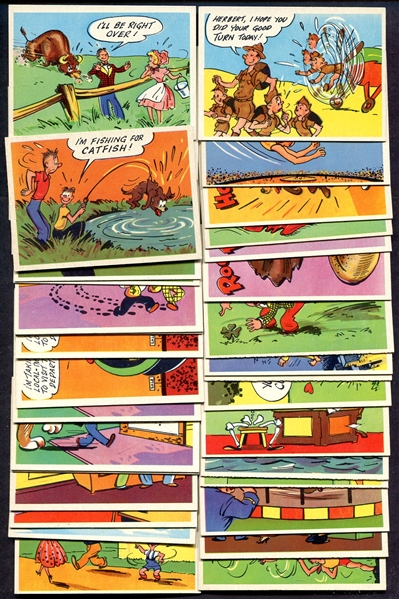 1957 Topps Goofy Postcards 36 Nrmt+/-