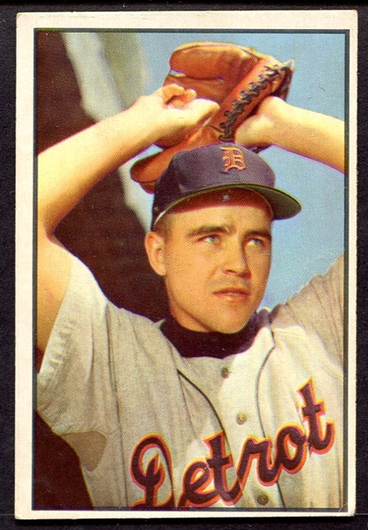 1953 Bowman Color #47 Ned Garver