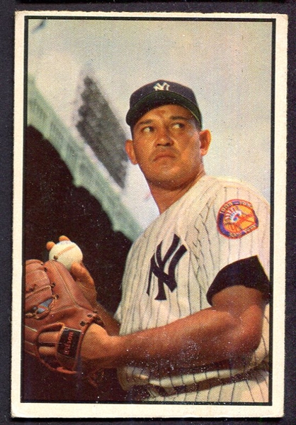 1953 Bowman Color #68 Allie Reynolds