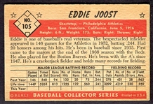 1953 Bowman Color #105 Eddie Joost