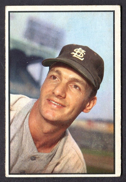 1953 Bowman Color #111 Jim Dyck