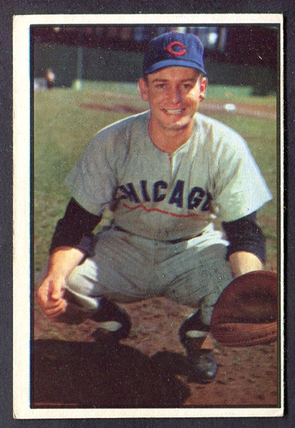 1953 Bowman Color #112 Toby Atwell