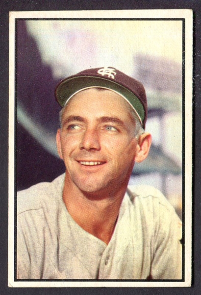 1953 Bowman Color #120 Marlin Stuart