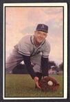 1953 Bowman Color #130 Cass Michaels
