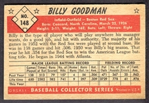 1953 Bowman Color #148 Billy Goodman