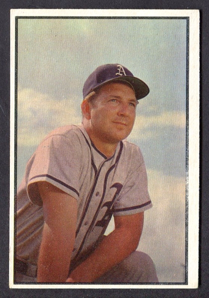 1953 Bowman Color #155 Allie Clark