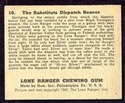 1940 Lone Ranger #10 The Substitute Dispatch Bearer