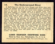1940 Lone Ranger #14 The Underground River