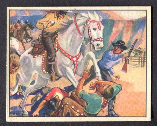 1940 Lone Ranger #16 Silver Charges the Horse Thieves