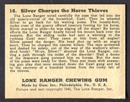1940 Lone Ranger #16 Silver Charges the Horse Thieves
